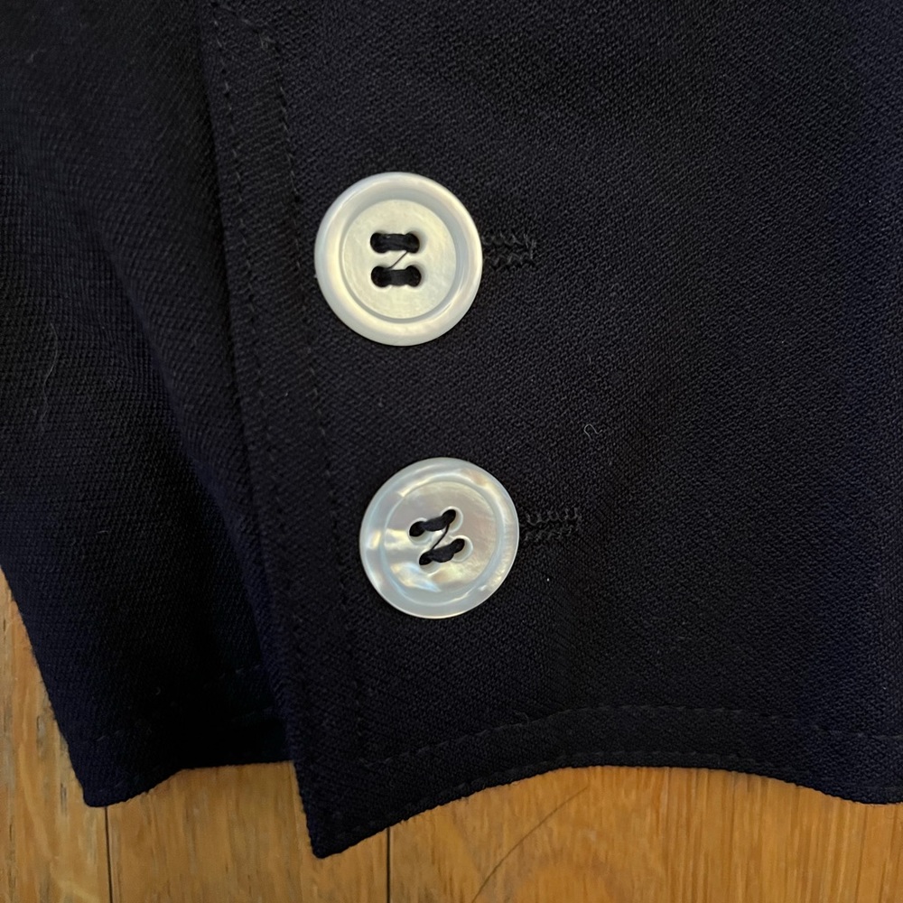Valentino Miss V Vintage Navy Jacket - Picture 10 of 12
